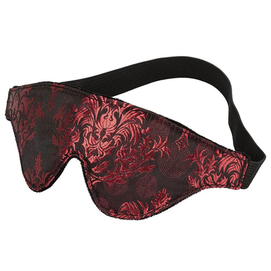 CALEXOTICS – SCANDAL MASCHERA OCCHI OPACA CON DETTAGLI ROSSI 2
