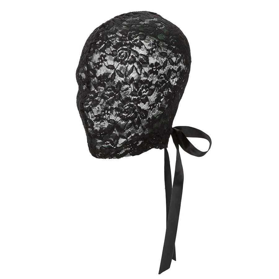 CALEXOTICS – SCANDAL  PASSAMONTAGNA IN PIZZO NERO CON FIOCCO