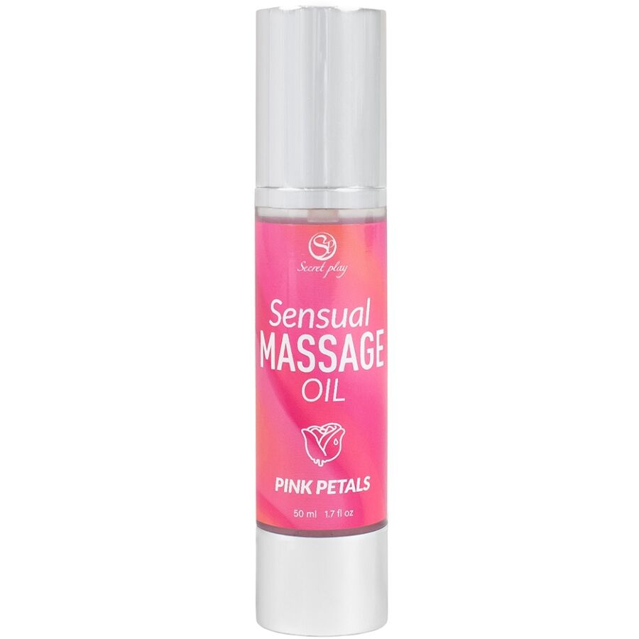 SECRETPLAY – OLIO PER MASSAGGI AI PETALI ROSA