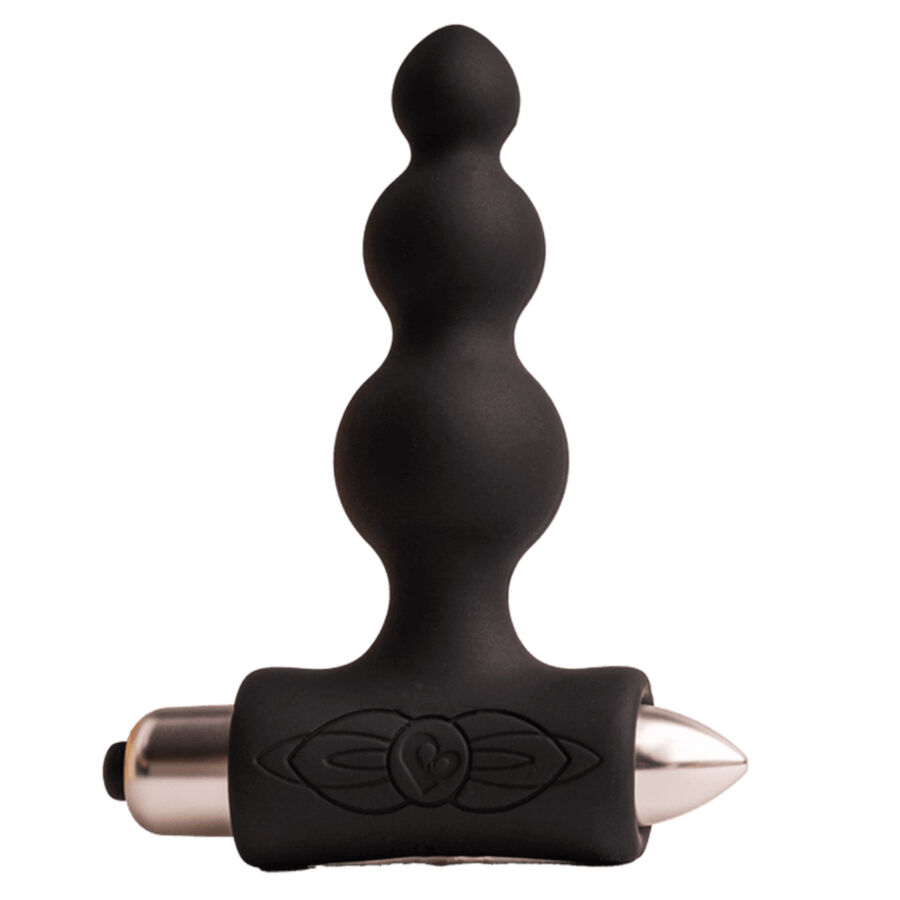 ROCKS-OFF – PETITE SENSATIONS BUBBLES PLUG ANALE VIBRATORE NERO