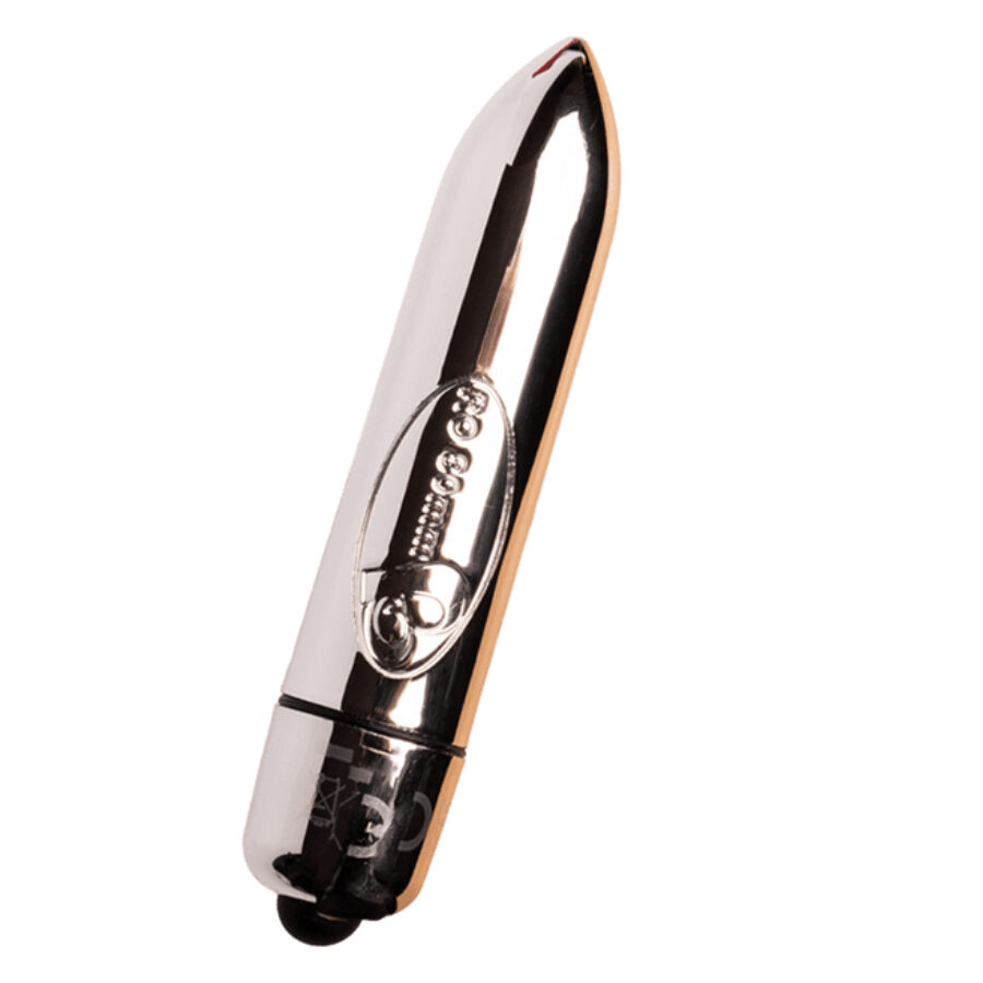ROCKS-OFF – RO-80 PROIETTILE VIBRANTE CROMATO ARGENTO