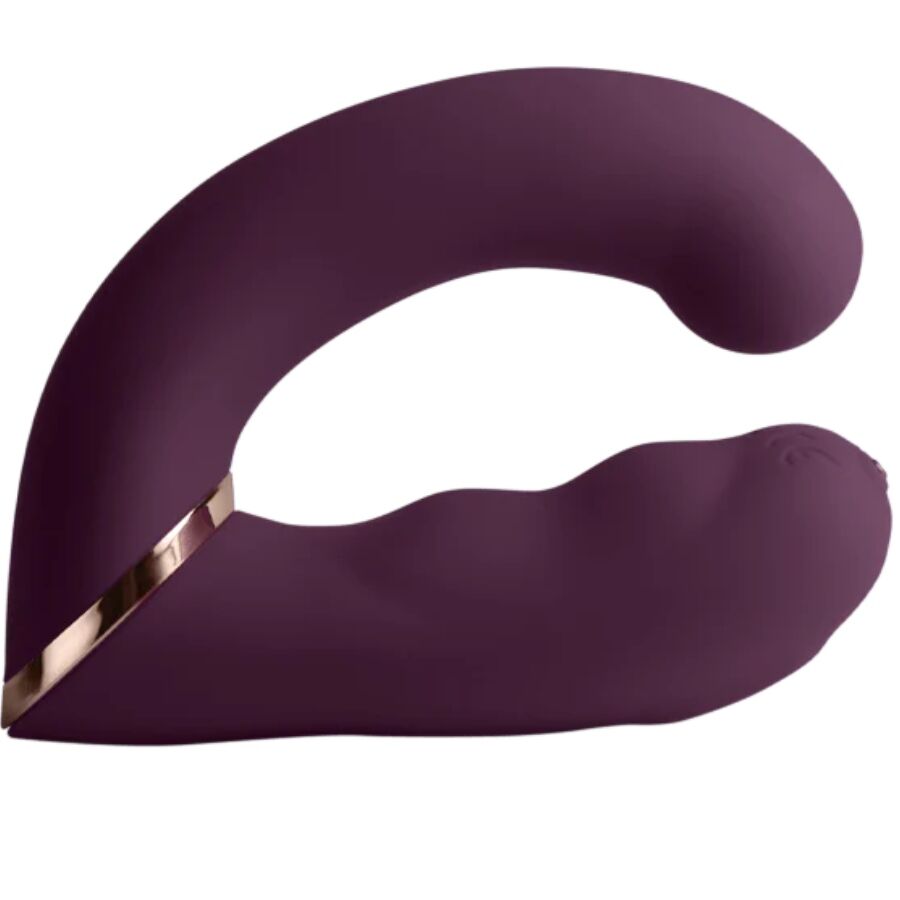 ROCKS-OFF – GEMINI DOPPIO VIBRATORE STIMOLATORE DEL CLITORIDE PUNTO G VIOLA