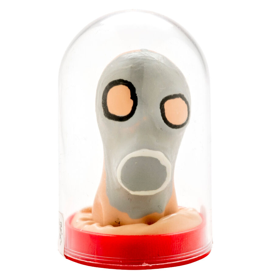 CONDOMERIE – PRESERVATIVI NOVITÀ DIPINTI A MANO MASCHERA ANTIGAS