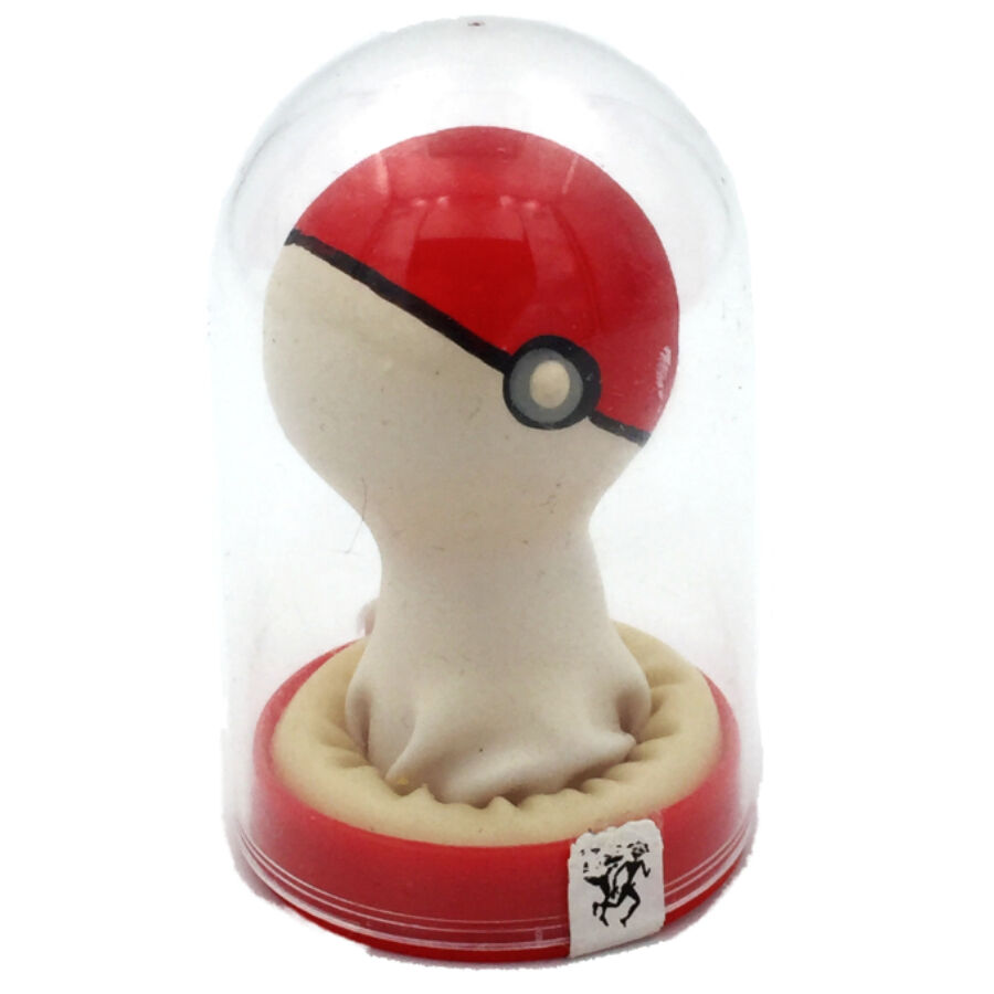 CONDOMERIE – PRESERVATIVI NOVITÀ DIPINTI A MANO POKEBALL ROSSO-BIANCO