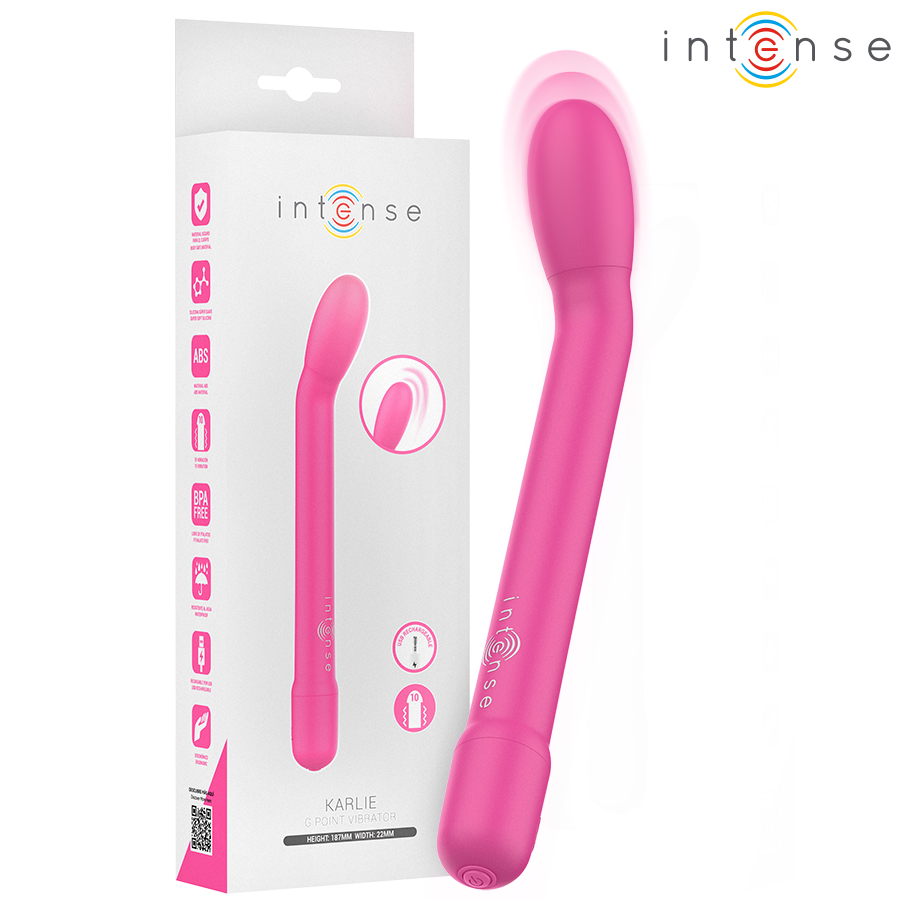 INTENSE – STIMOLATORE PUNTO G ROSA