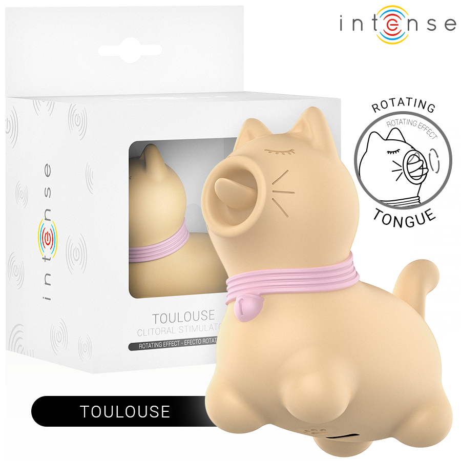 INTENSE – STIMOLATORE CLITORIDEO PER CUCCIOLI GIALLO