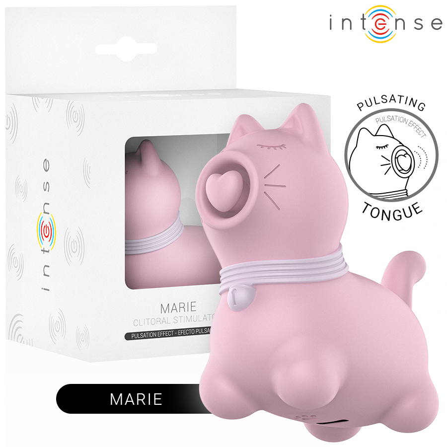 INTENSE – STIMOLATORE CLITORIDEO PER CUCCIOLI ROSA