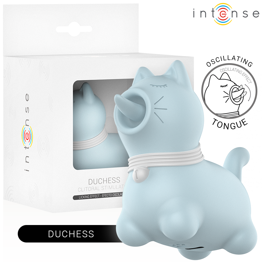 INTENSE – STIMOLATORE CLITORIDEO PER CUCCIOLI BLU