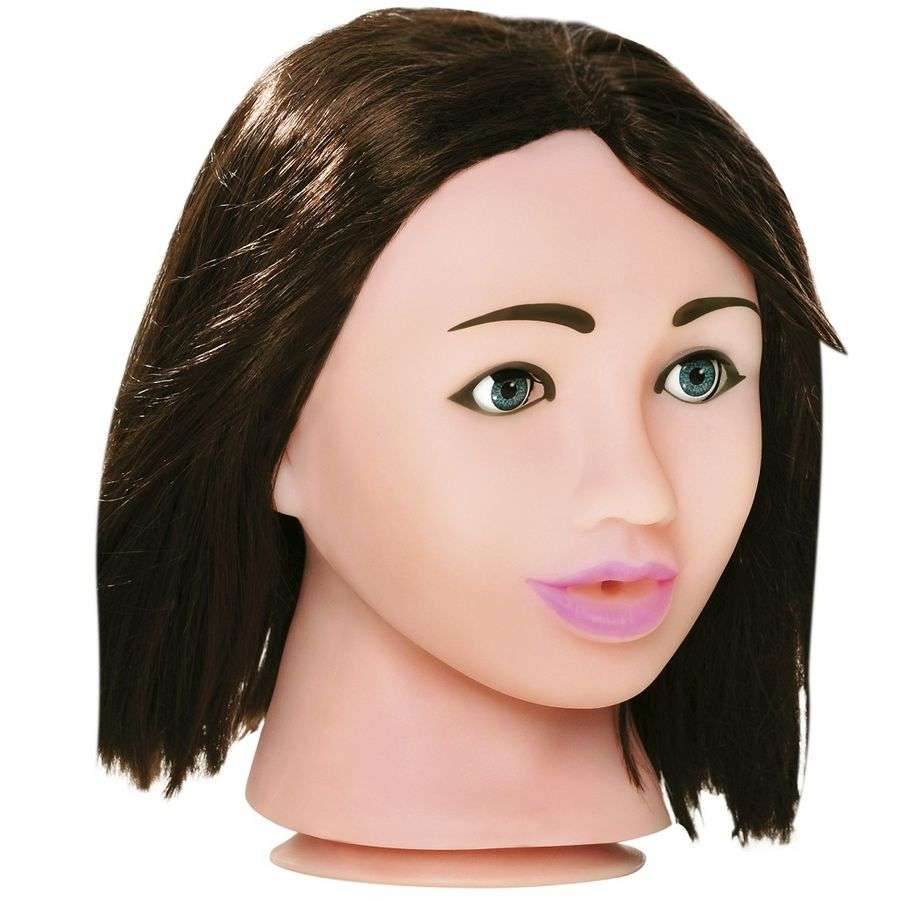 Viso Realistico Femminile Extreme Toyz Fuck Me Brunette mora 2 Viso Realistico Femminile Extreme Toyz Fuck Me Brunette mora 2