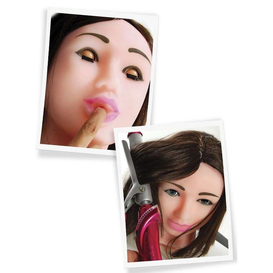 Viso Realistico Femminile Extreme Toyz Fuck Me Brunette mora 3 Viso Realistico Femminile Extreme Toyz Fuck Me Brunette mora 3