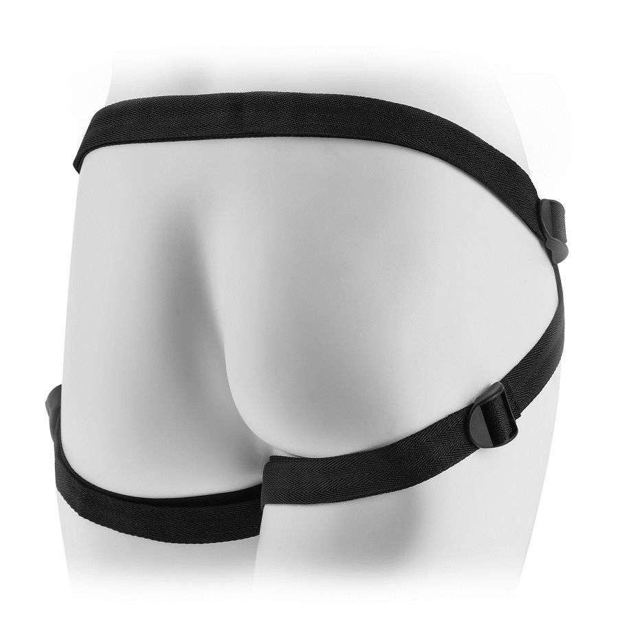 Imbracatura Strapon in pelle Fetish Fantasy con 3 anelli 4 Imbracatura Strapon in pelle Fetish Fantasy con 3 anelli 4