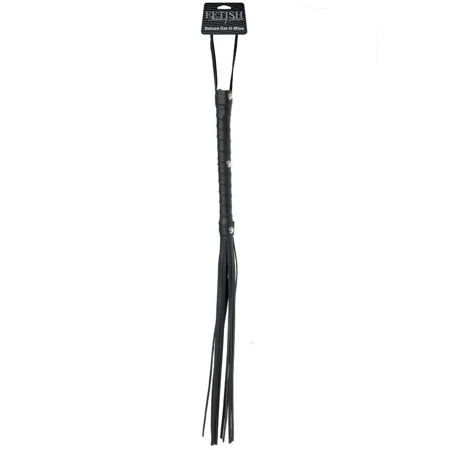 Frustino Bondage Darkness Riding Crop Nero 47 cm 4