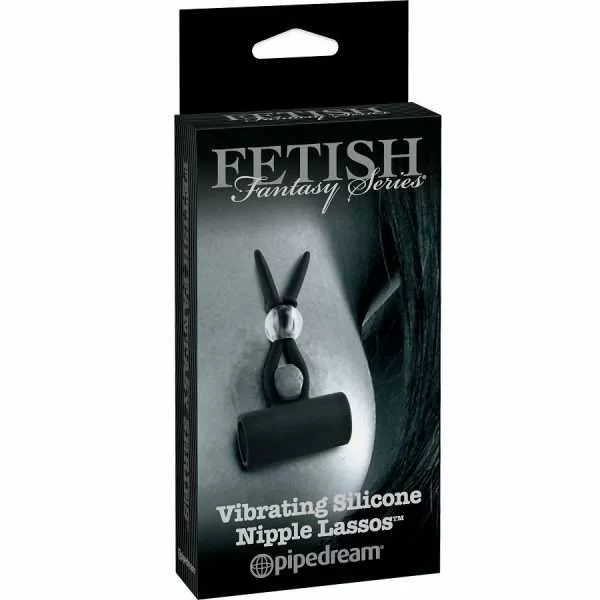 Pinze per Capezzoli Vibranti in Silicone Fetish Fantasy 2