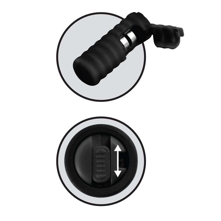 Pinze per Capezzoli Vibranti in Silicone Fetish Fantasy 3 Pinze per Capezzoli Vibranti in Silicone Fetish Fantasy 3