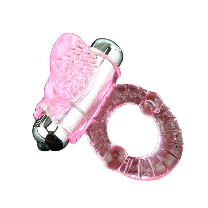 Anello per Pene Vibrante con Stimolatore – Rosa 9 Anello per Pene Vibrante con Stimolatore – Rosa 9