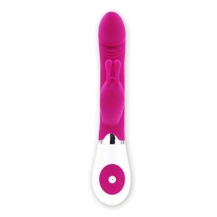 Vibratore Rabbit Pretty Love Flirtation Gene rosa 4 Vibratore Rabbit Pretty Love Flirtation Gene rosa 4