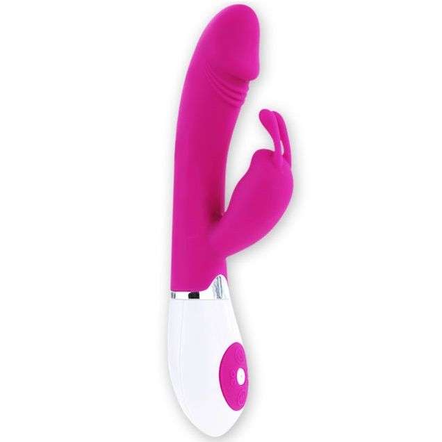 Vibratore Rabbit Pretty Love Flirtation Gene rosa 5 Vibratore Rabbit Pretty Love Flirtation Gene rosa 5