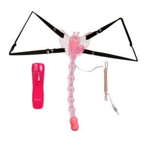 Imbracatura con Farfalla Vibrante Baile Stimulating 7 velocità