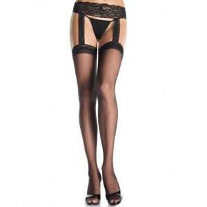 Calze A Rete Con Top In Pizzo Elasticizzato  Leg Avenue