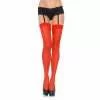 Leg Avenue Calze Trasparenti Rosse
