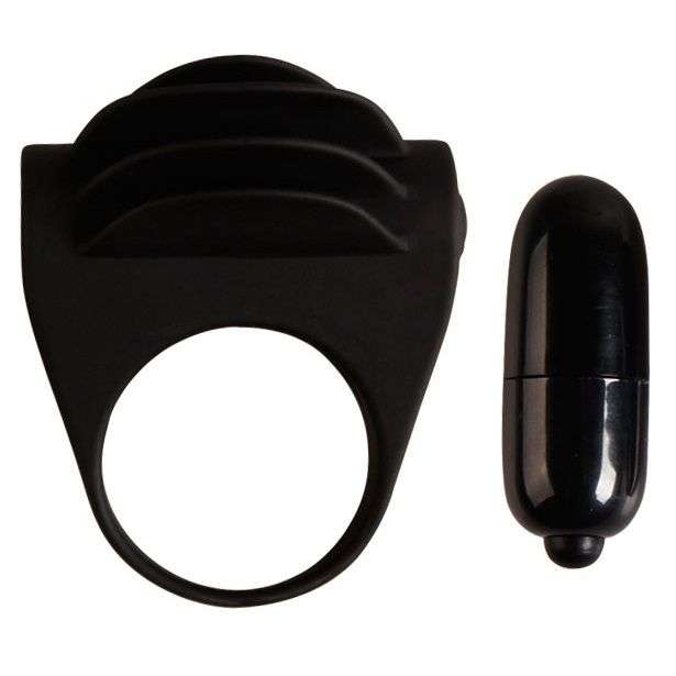 Set da Tre Anelli Fallici PotenzPlus nero S M L