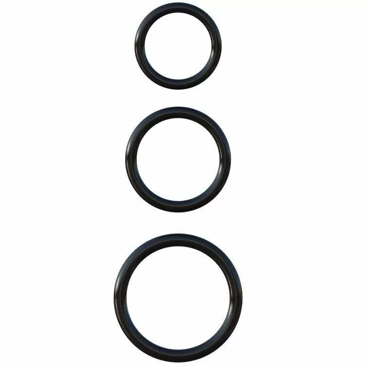 Set 3 Anelli per Pene Stamina Fantasy C-Ringz