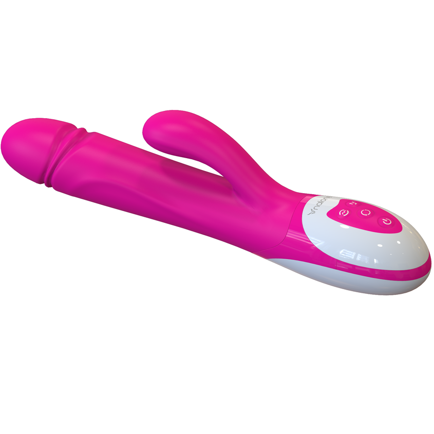 Vibratore Rabbit Baile Vibrators Multivelocita’ Lilla Trasparente