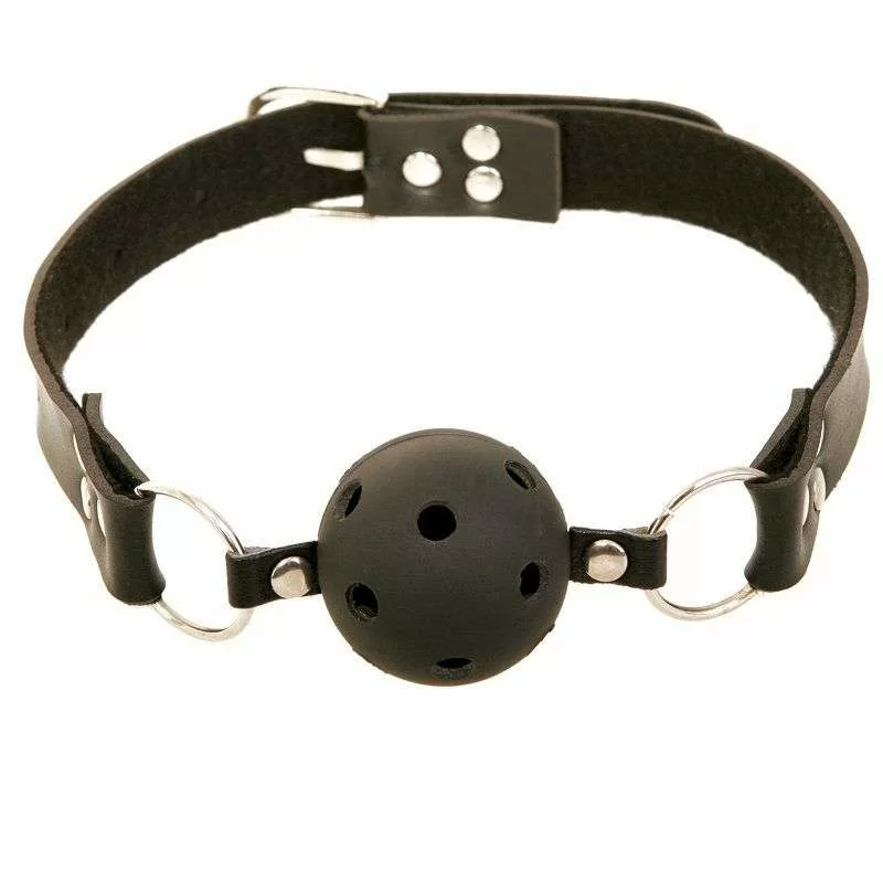 Morso Ballgag con Fori Traspiranti Fetish Fantasy