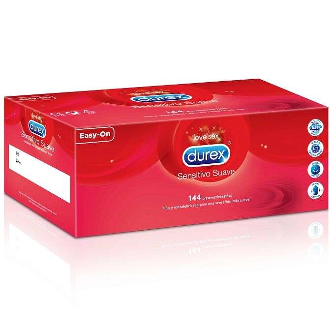 Preservativi Durex Sensitive Soft 144 pezzi