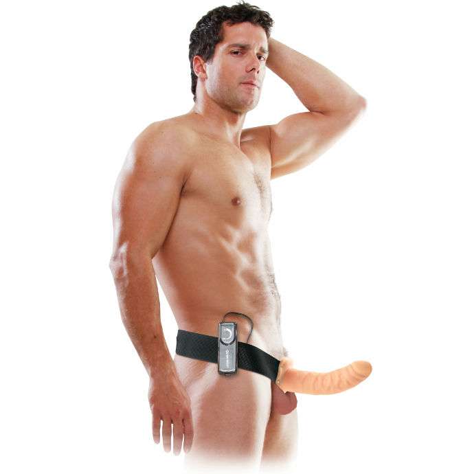 Fallo Indossabile Fetish Fantasy – Strap-On Hollow 20 cm Marrone