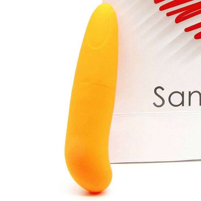 Mini Vibratore Saninex Multi Emozionante Donna Arancione