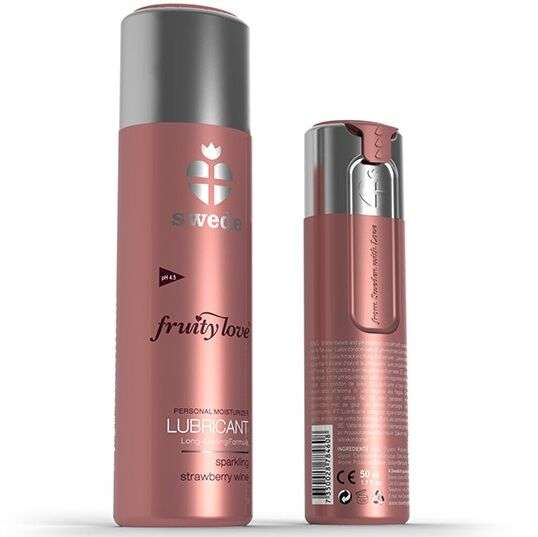 Lubrificante Secretplay 2 in 1 Effetto Calore Fragola e Crema 50 ml