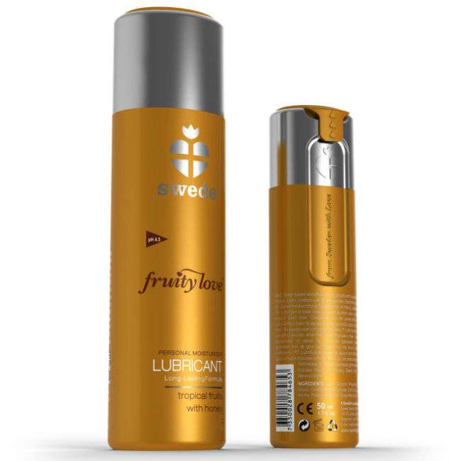 Lubrificante Secretplay 2 in 1 Effetto Calore Fragola e Crema 50 ml