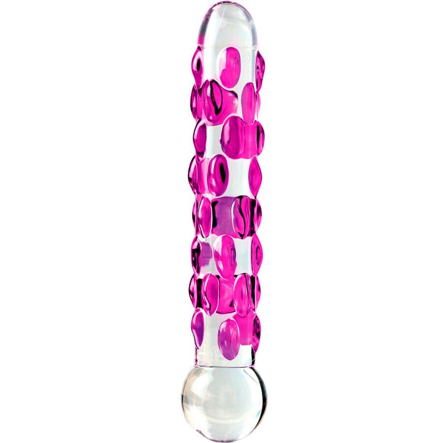 Buttplug Icicles Numero 47 in Vetro con Tre Sfere