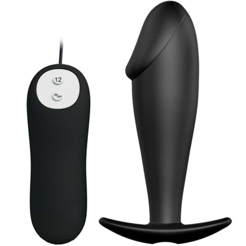 Plug Anale Pretty Love Vibrante a Forma di Pene con Telecomando