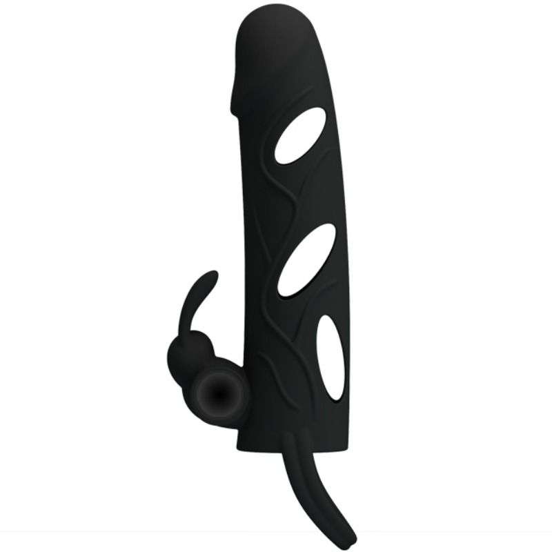 Anello per Pene con Vibratore Calex El Toro con perline