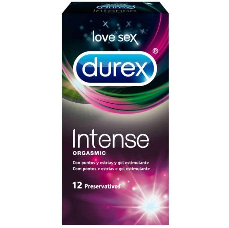 Profilattici Durex Intense Orgasmic 12 pezzi