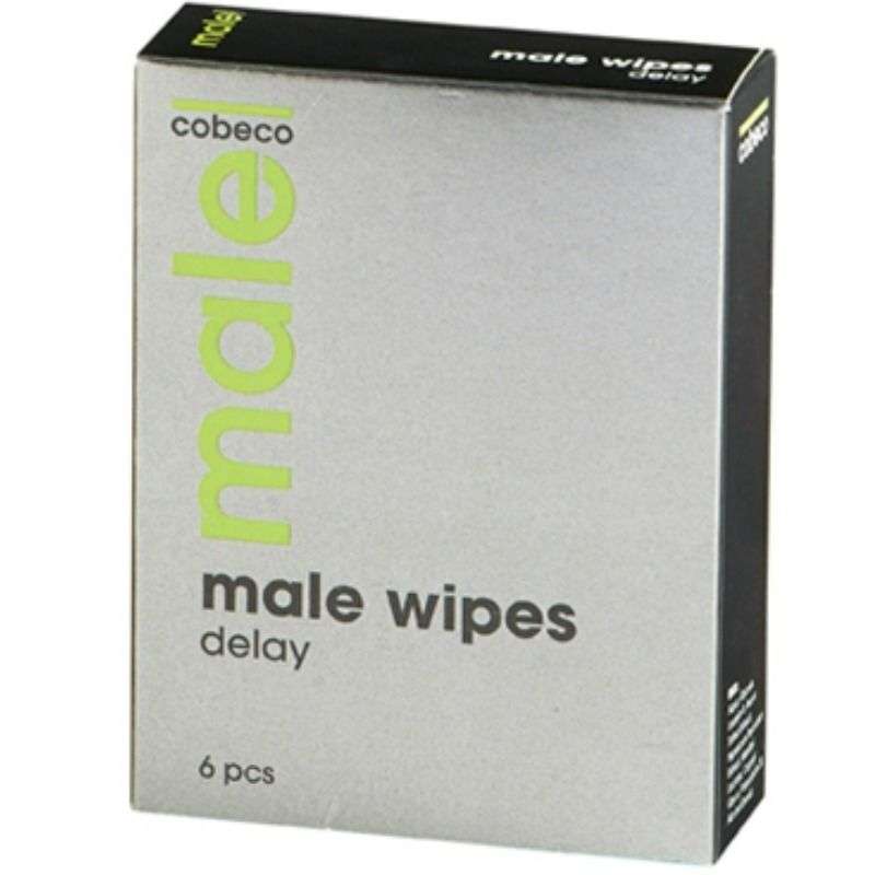 Salviette Ritardanti Male Cobeco Wipes Delay 6 pezzi