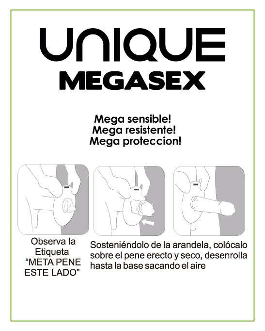 Preservativi Uniq Magasex 3 unità