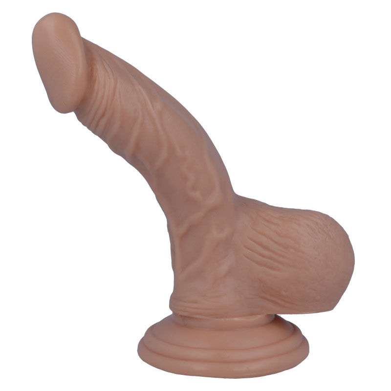 Dildo Flessibile in Silicone Cockmiller – 18 cm Nero