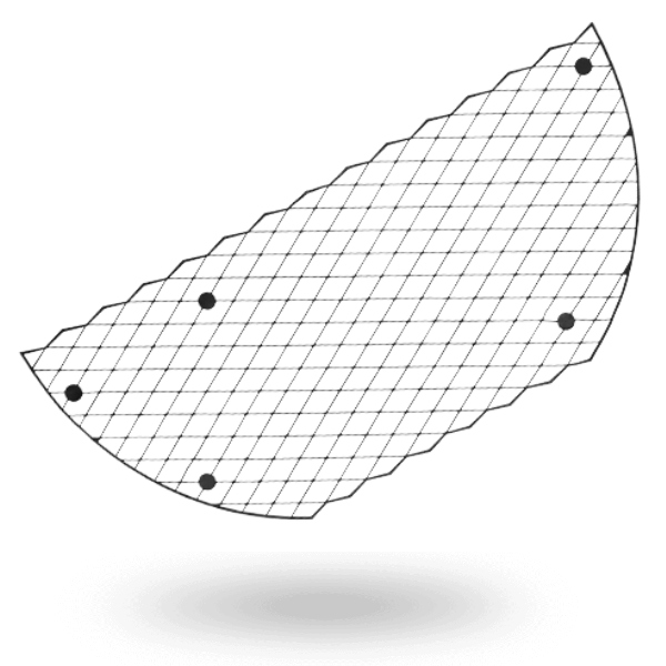 Maschera Sexy di Rete Bijoux Vinyl Masks Louise 3 Maschera Sexy di Rete Bijoux Vinyl Masks Louise 3