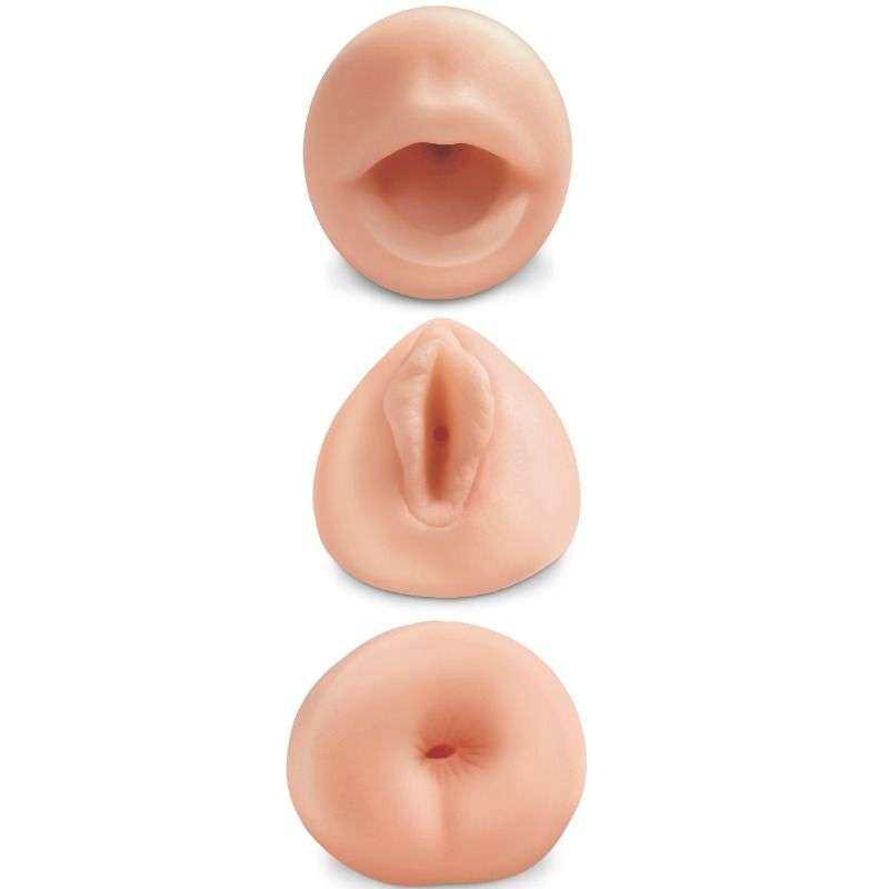 Set di Masturbatori Uomo Vagina Ano e Bocca – Extreme Toyz 3