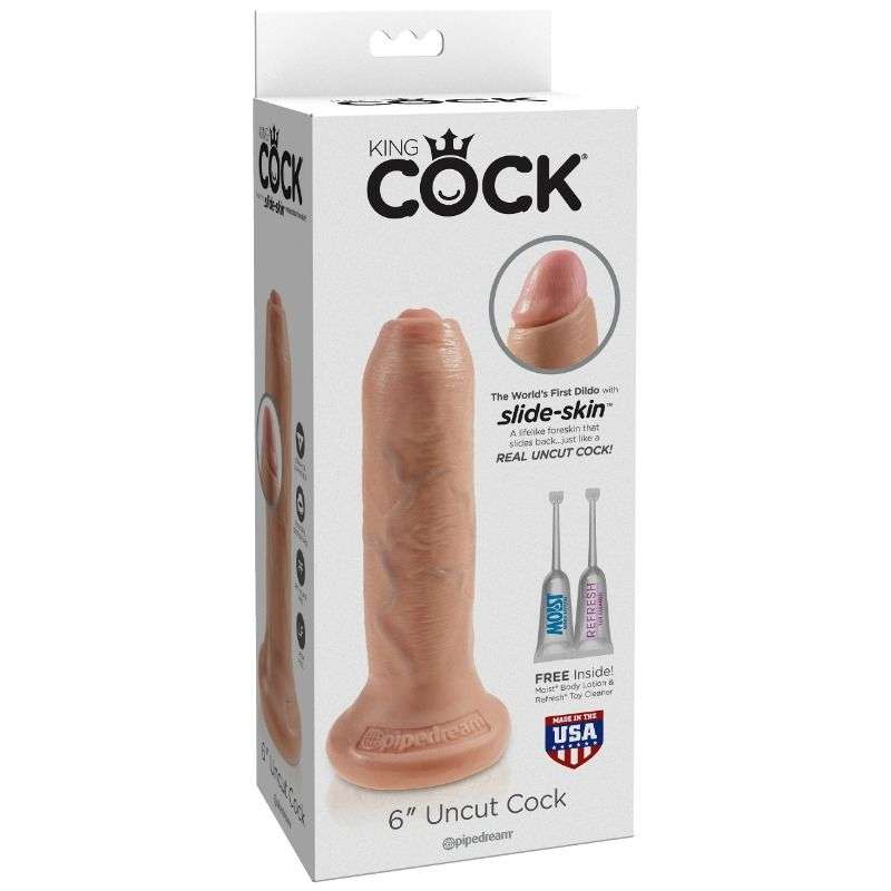 Fallo Scappellabile Realistico King Cock – 17 cm 4 Fallo Scappellabile Realistico King Cock – 17 cm 4