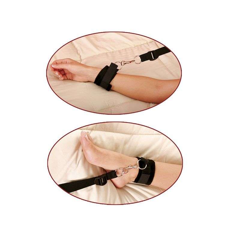 Kit Costrittivo da Letto Fetish Fantasy 4 Kit Costrittivo da Letto Fetish Fantasy 4