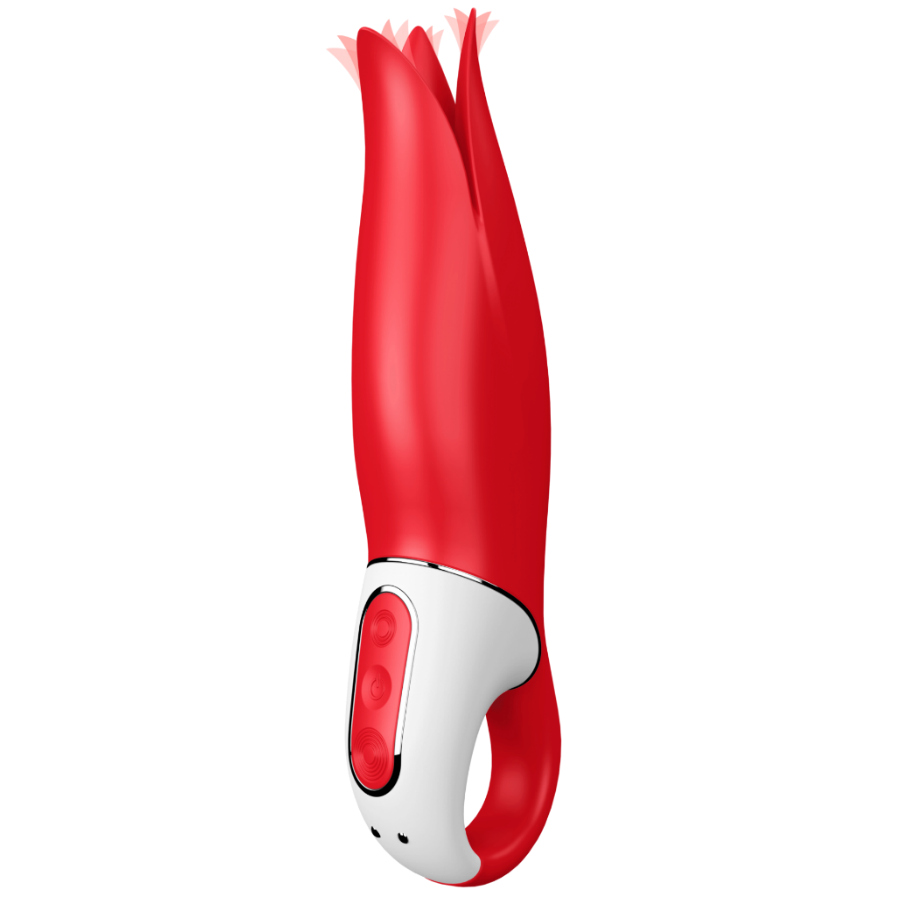 Vibratore Fiore di Potere Vibe Satisfyer rosso