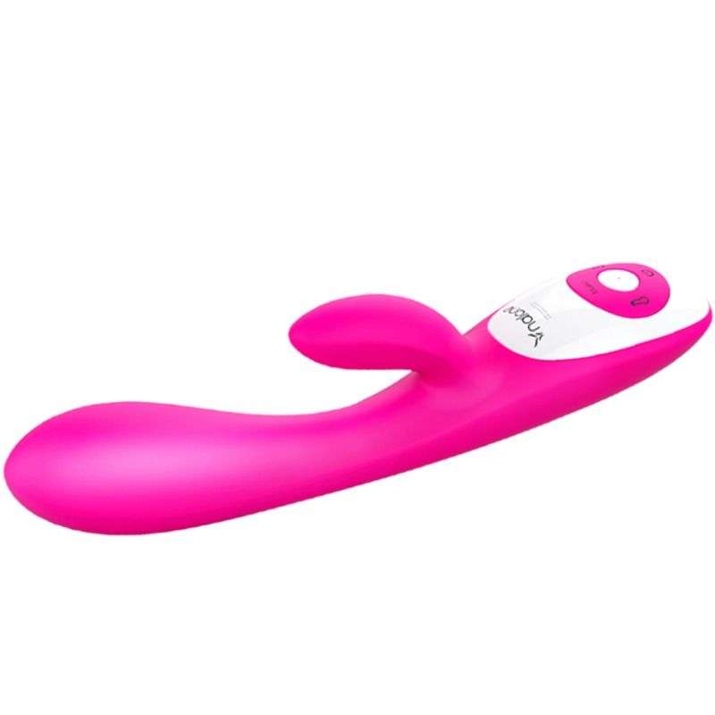 Vibratore Rabbit Pretty Love Smart Doppio Piacere nero e oro