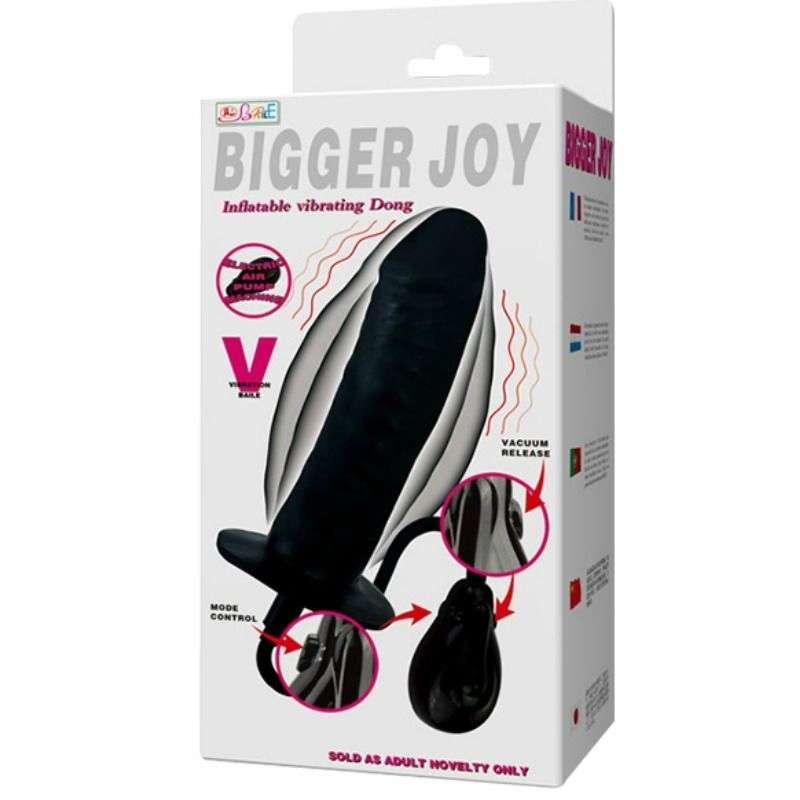 Dildo Gonfiabile con Vibrazione – Bigger Joy 3 Dildo Gonfiabile con Vibrazione – Bigger Joy 3