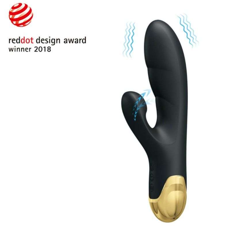 Vibratore Rabbit Baile Vibrators Multivelocita’ Lilla Trasparente