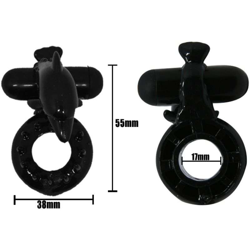 Anello Pene con Stimolatore a Delfino – Sweet Ring 3 Anello Pene con Stimolatore a Delfino – Sweet Ring 3