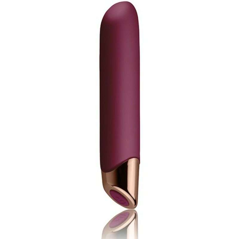 Piccolo Vibratore Anale o Vaginale Rocks-Off Chaiamo colore Bordeaux